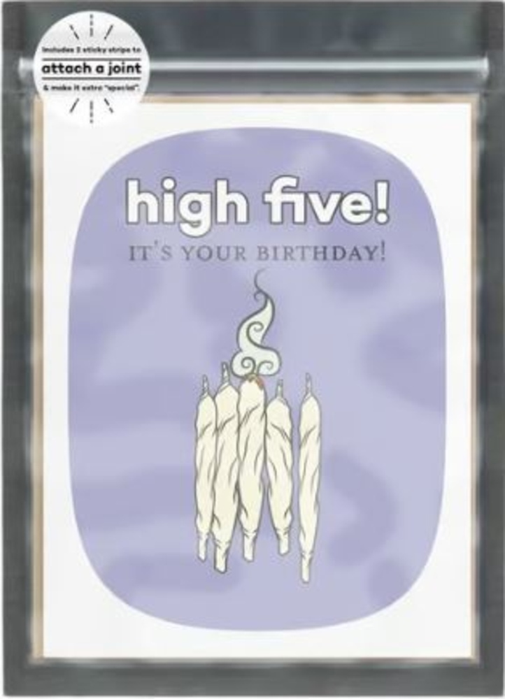 High Five it's your birthday - Birthday Card