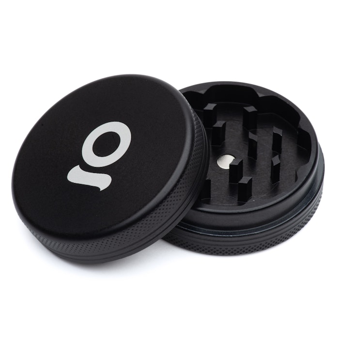 2 Piece Grinder Black 50mm