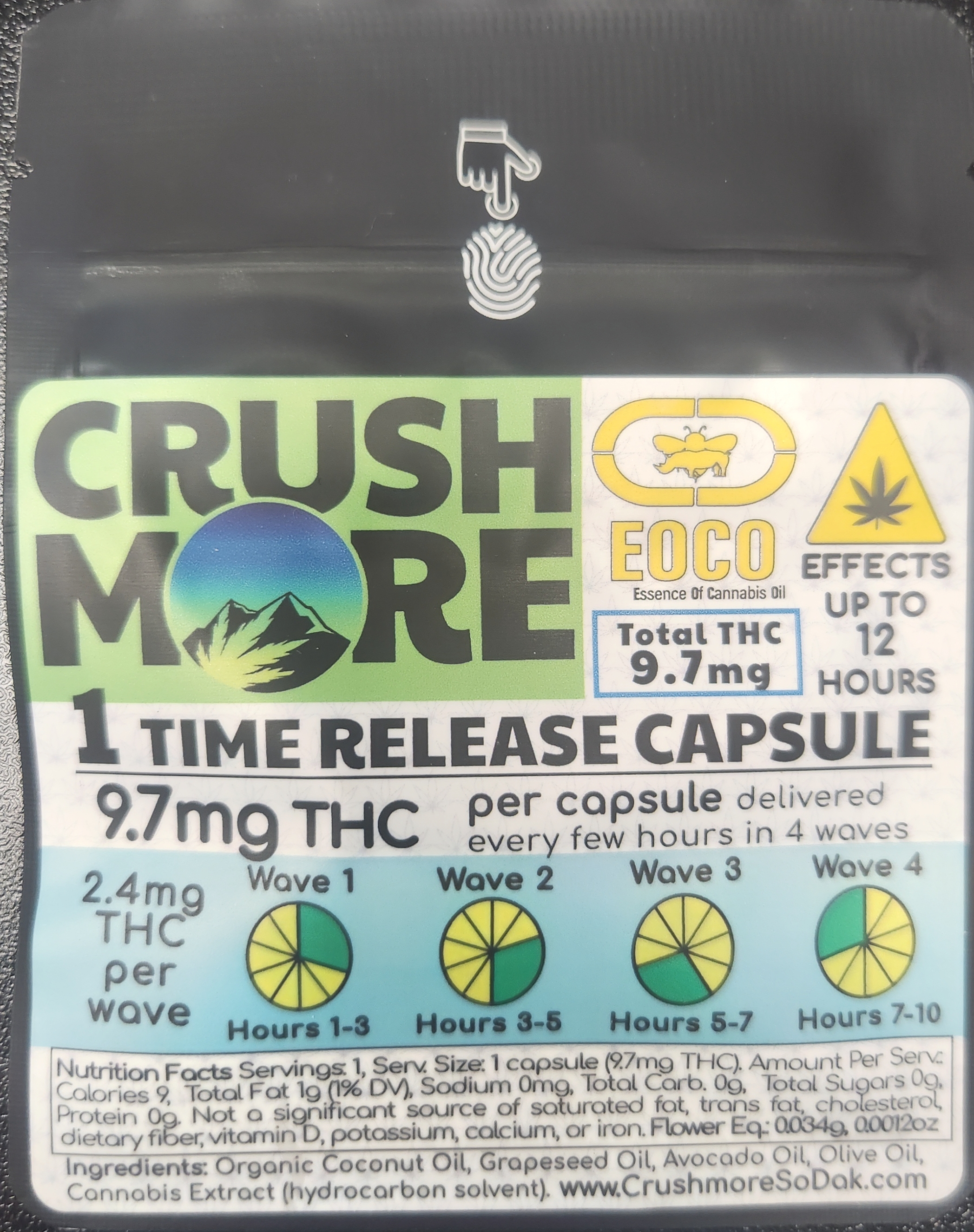 Crushmore - Low-Dose Time Release Capsule - [1pk] (10mg)