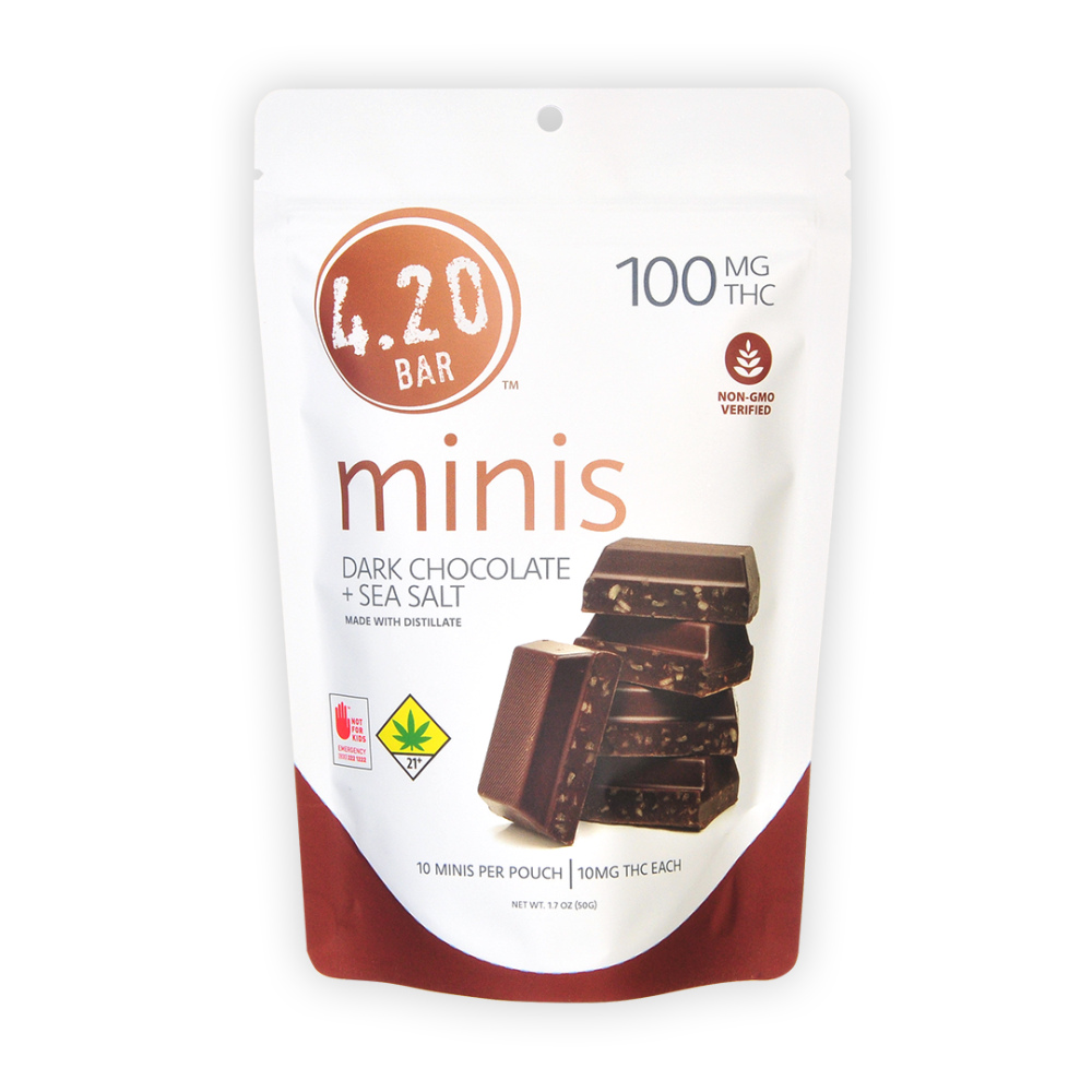 Dark Chocolate + Sea Salt [10pk] (100mg)