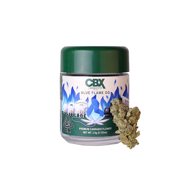 Blue Flame OG by CBX Cannabiotix - Flower