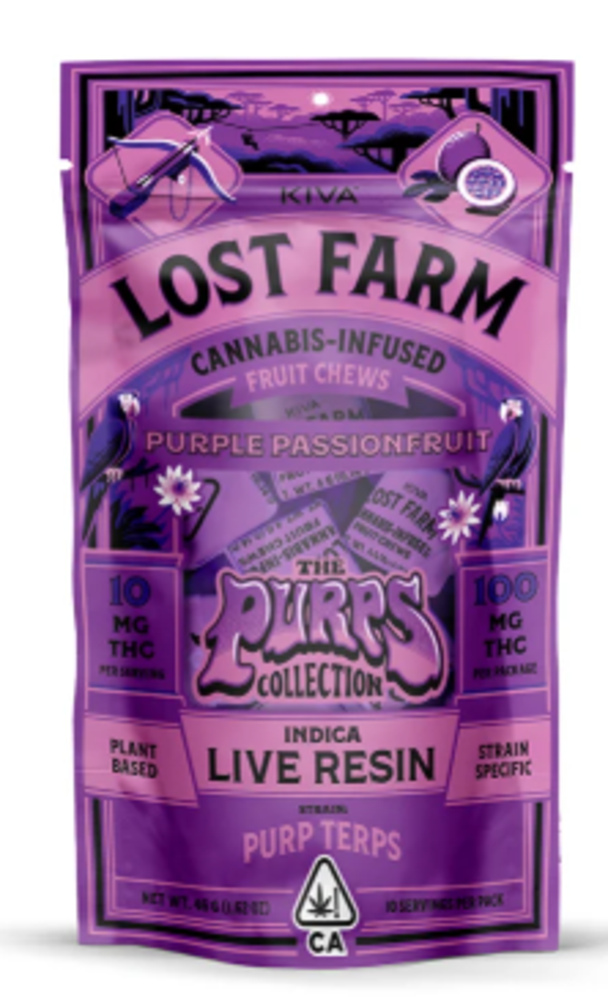 Purple Passionfruit x Purp Terps [10pk] (100mg)