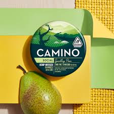 2mg : 6mg CBD Camino 'Social' Sparkling Pear Gummies 40mg THC | 120mg CBD total