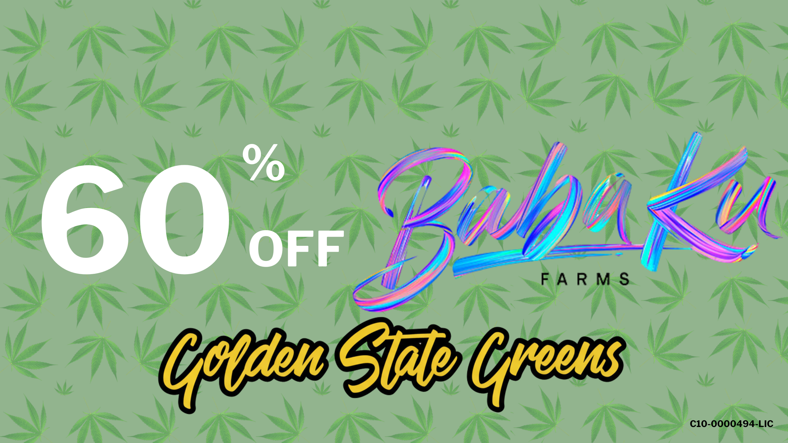 BABA KU - 60% OFF! special