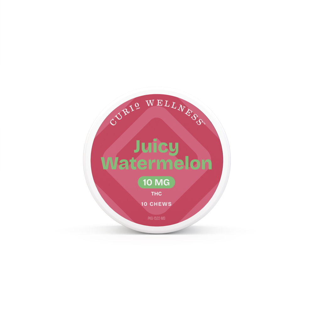 Juicy Watermelon Chews | 100mg | 10pk