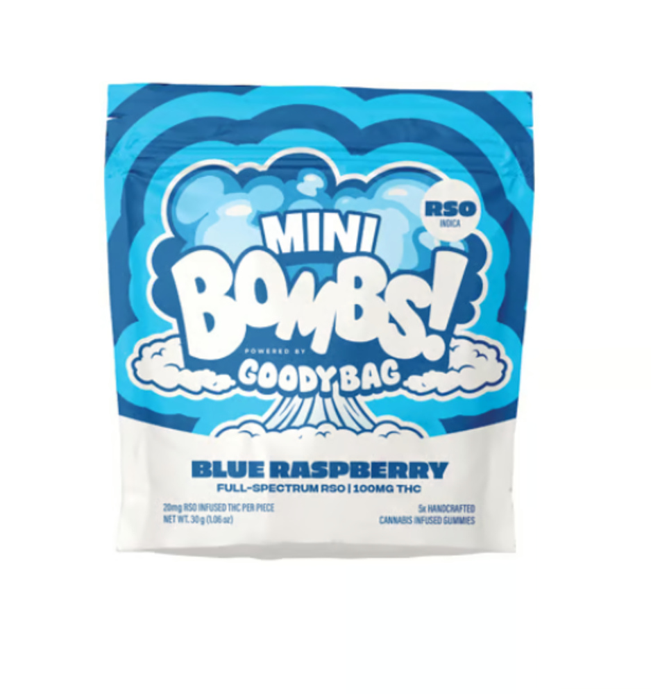 Blue Raspberry [5pk] (100mg)