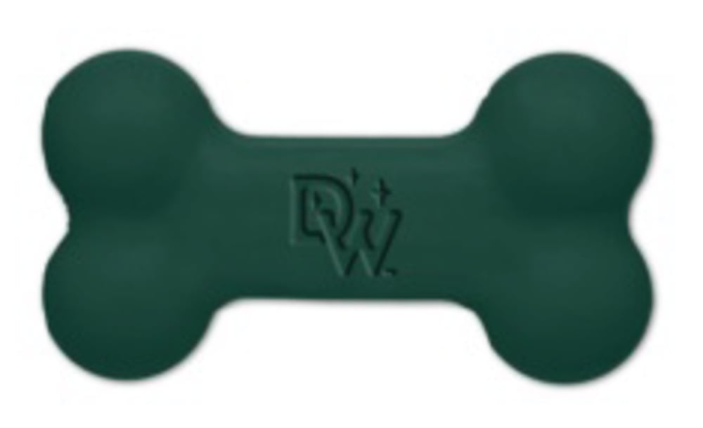 Rubber Dog Toy - Green