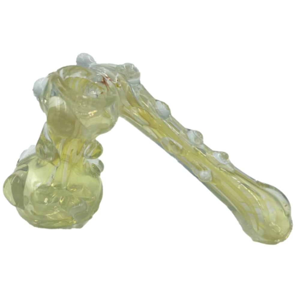 Glass Pipe Side Car Hammer Bubbler