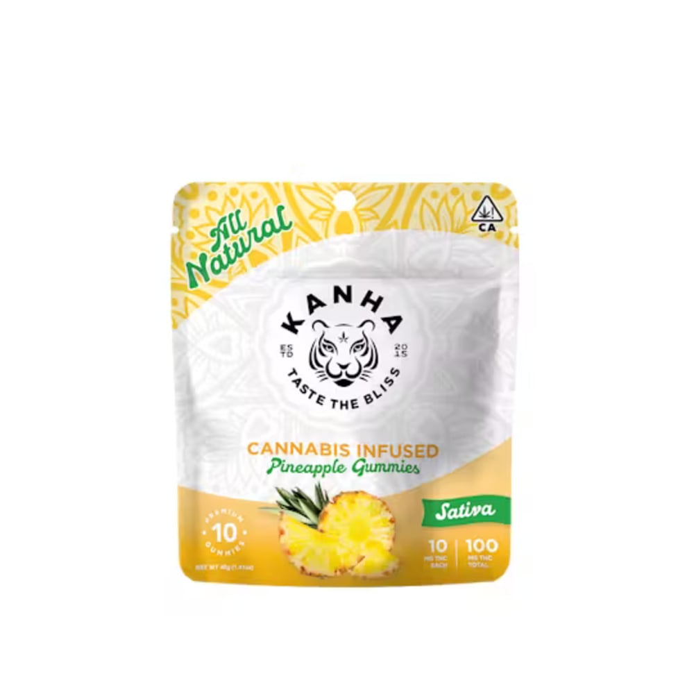 Pineapple - Sativa [10pk] (100mg)