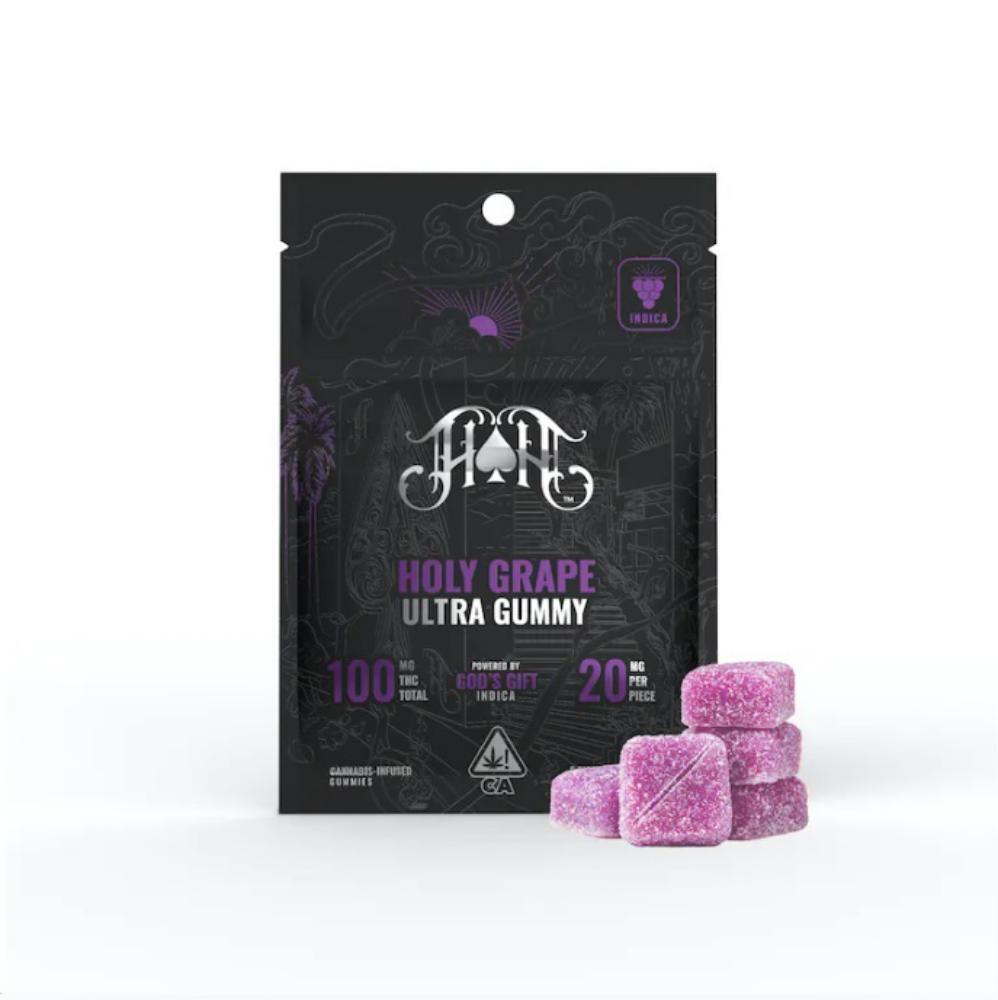 Holy Grape | Indica - Ultra Pure Gummies - 100mg THC