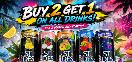 All Drinks Buy 2 Get 1 special