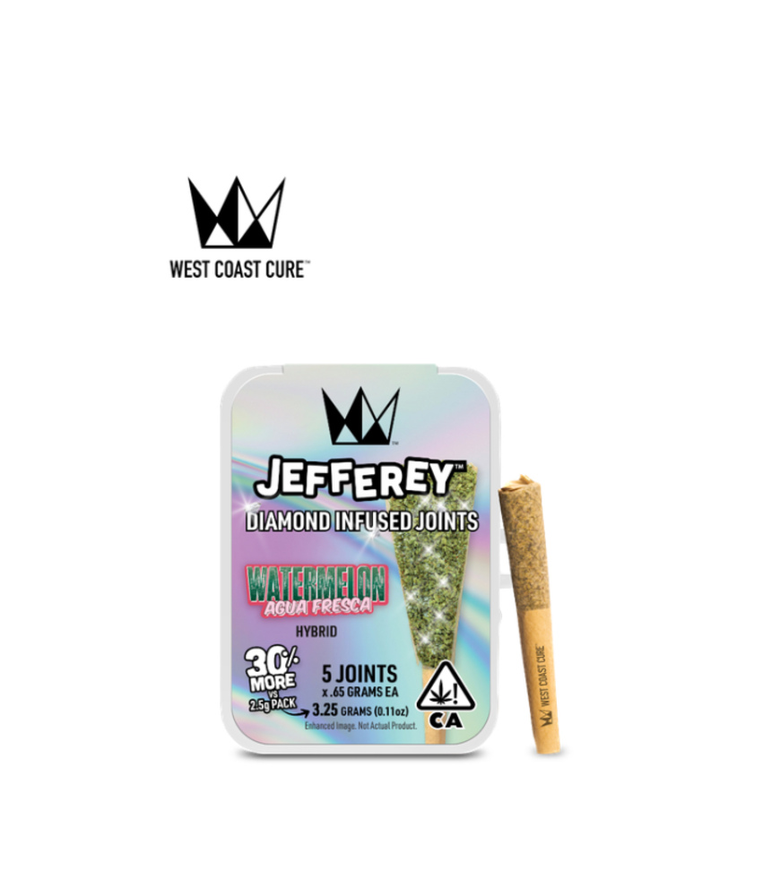 WATERMELON AGUA FRESCA 3.25G INFUSED 5 PACK PREROLLS