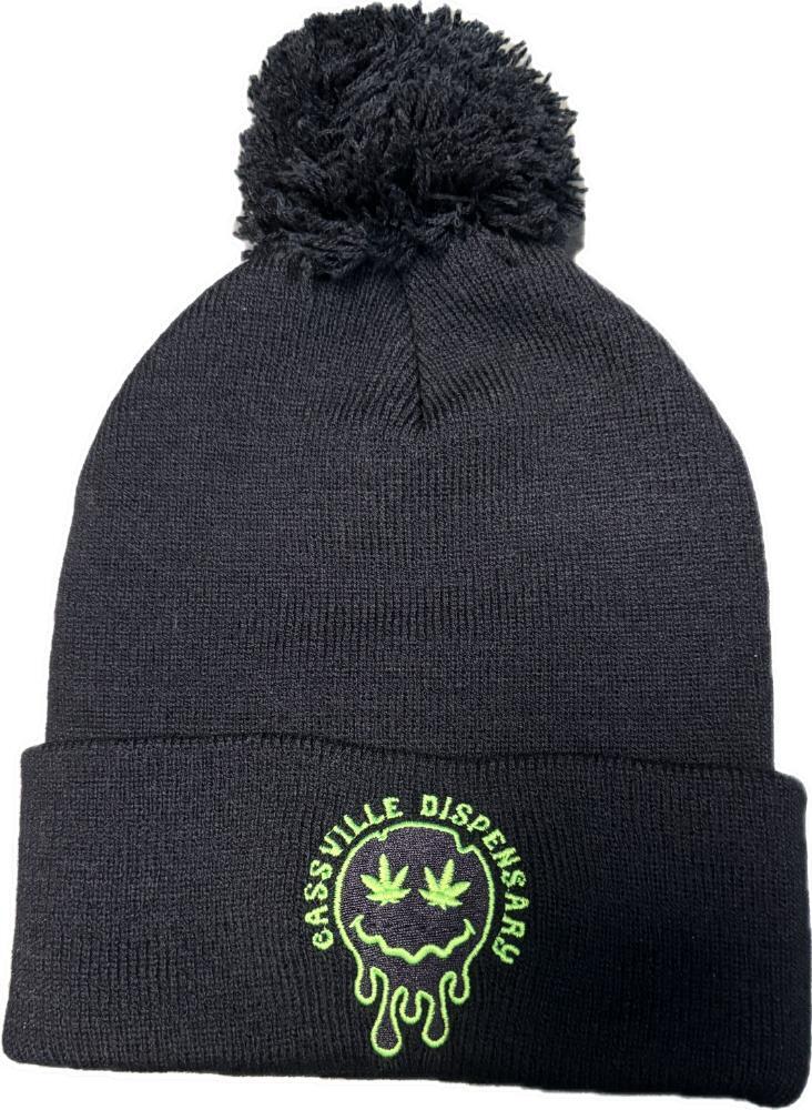 Pom Beanie - Black