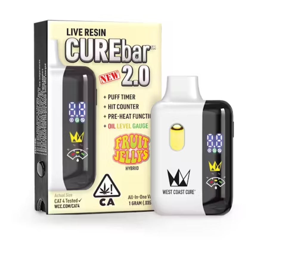 Fruit Jellys All-In-One CUREbar - 1G