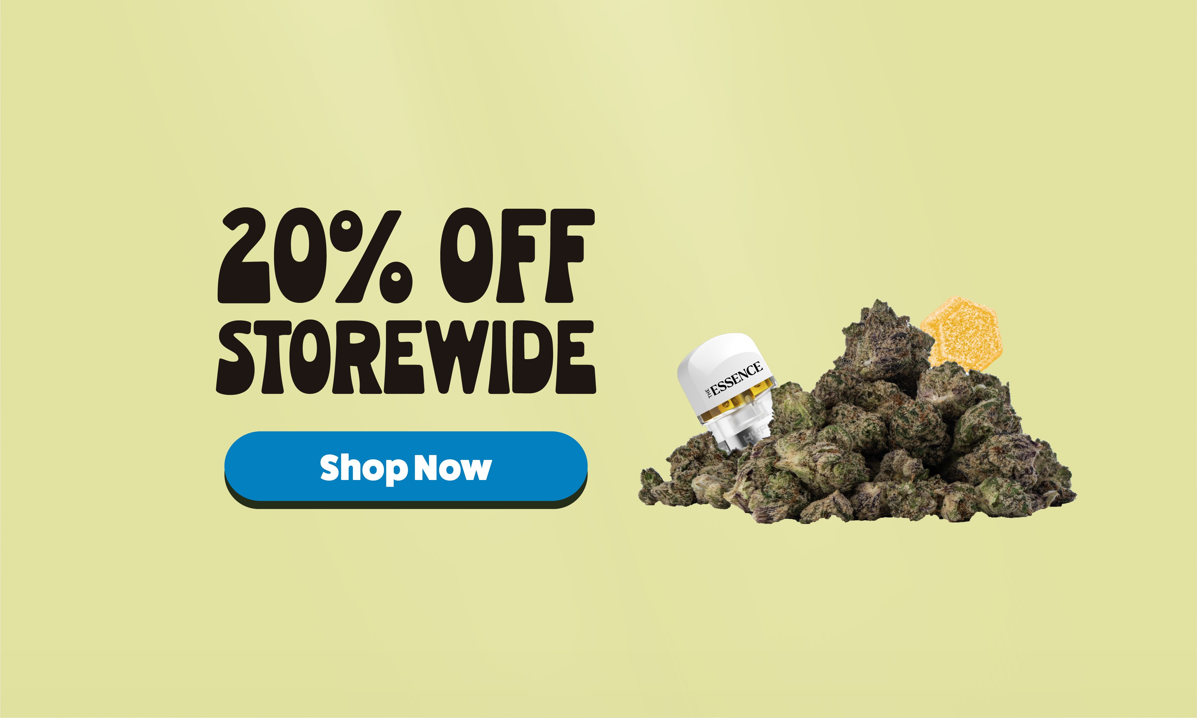 20% OFF Storewide special