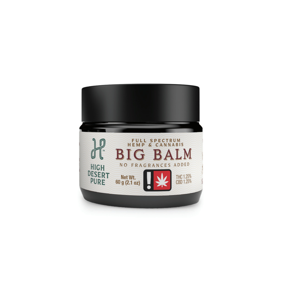 1:1 Big Balm [2.1 oz] (750mg CBD/750mg THC)