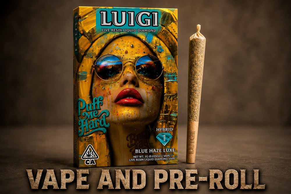 Luigi Blue Haze Luxe [1000mg]