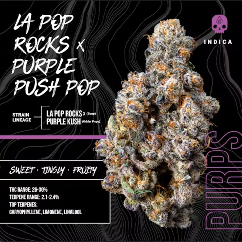 LA Pop Rocks x Purple Push Pop