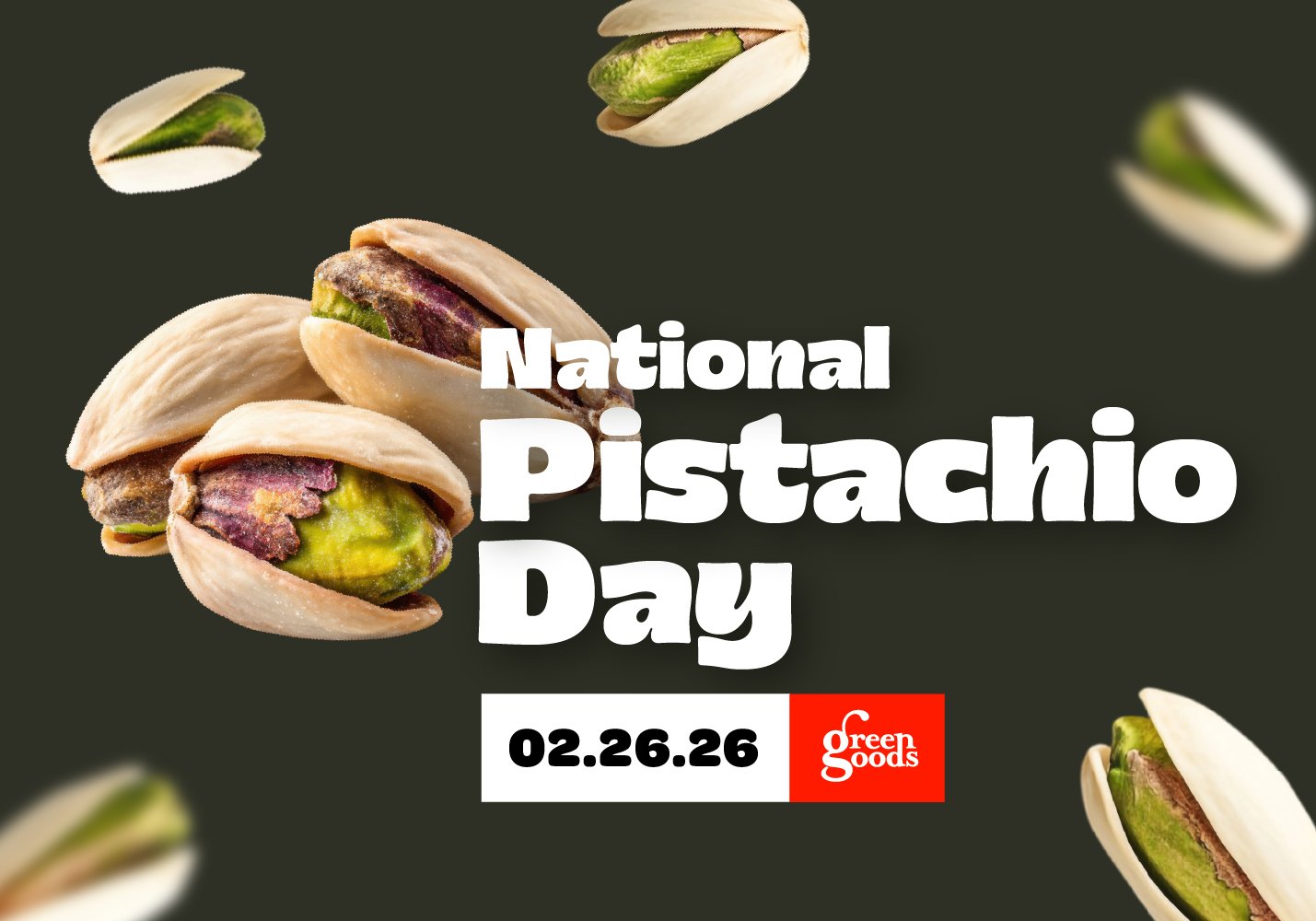 Celebrate With Free Pistachios While Supplies Last!