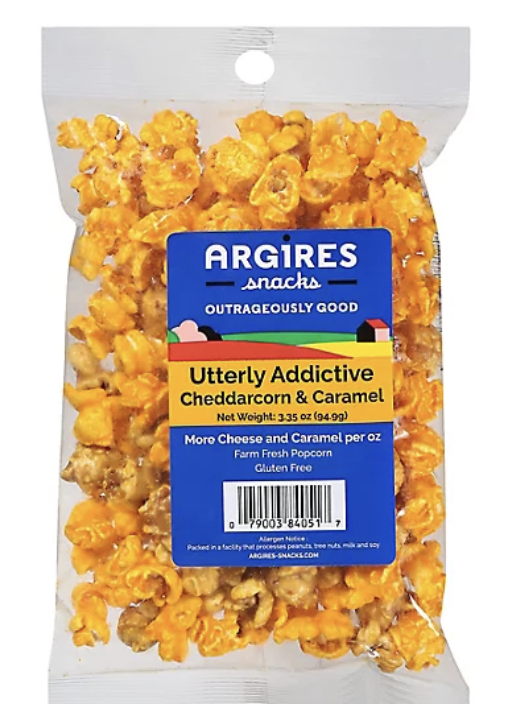 Argires Utterly Addictive Cheddarcorn & Caramel (1.7 oz)