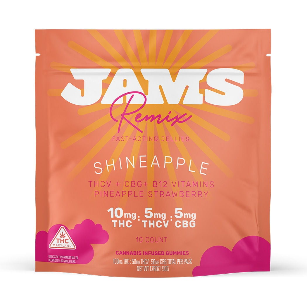 2:1:1 Shineapple [10pk] (100mg THC/50mg CBG/50mg THCV)