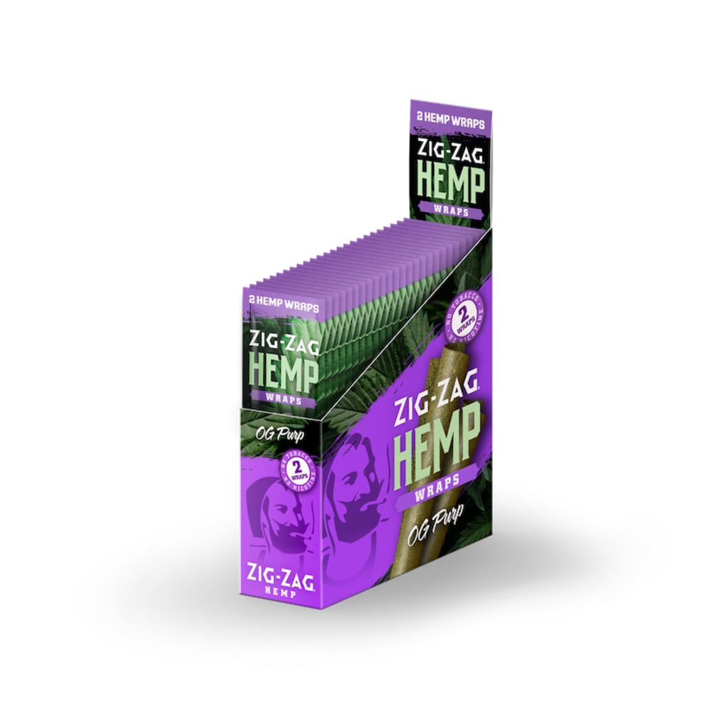Zig-Zag Hemp Wraps - OG Purp