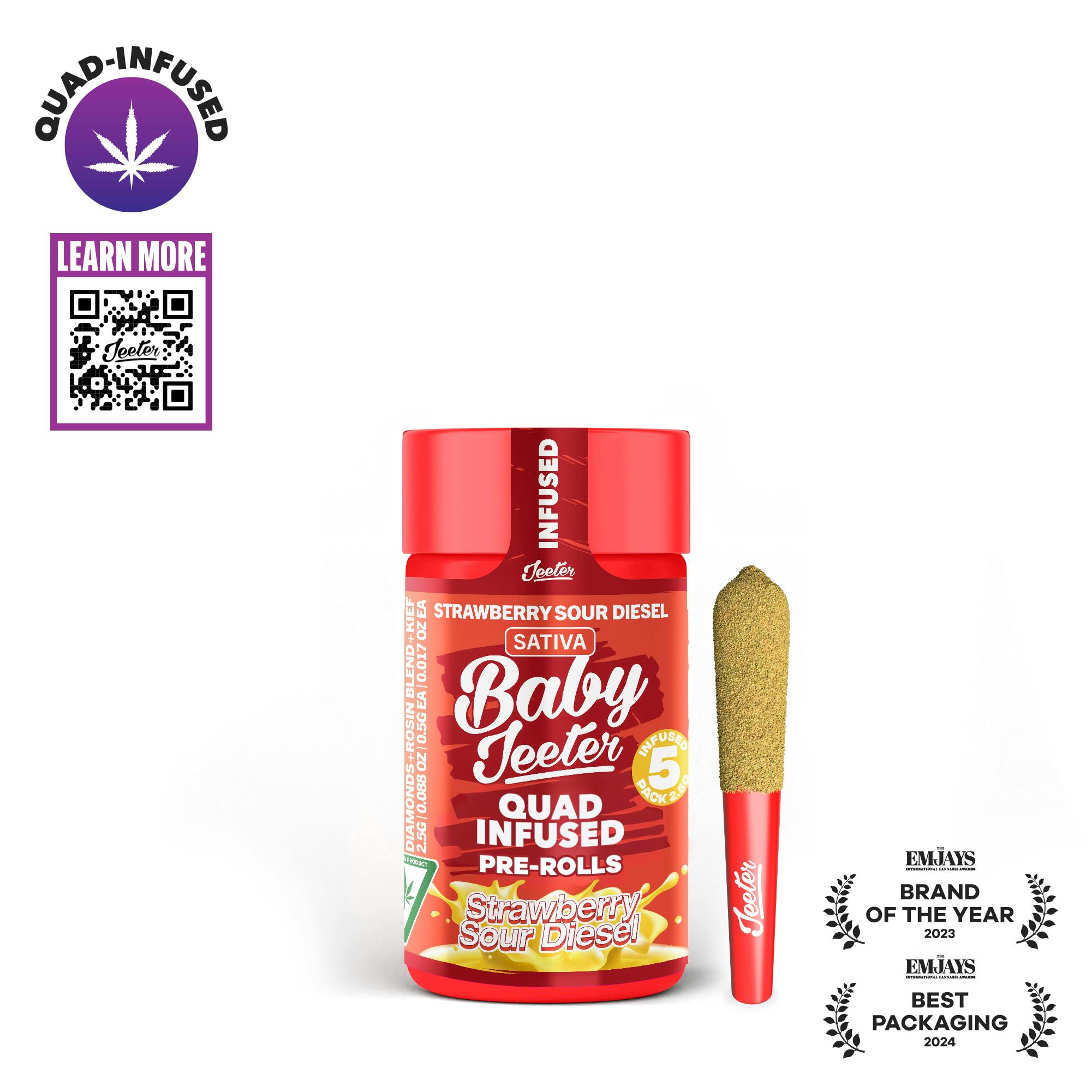 Strawberry Sour Diesel [.5g]