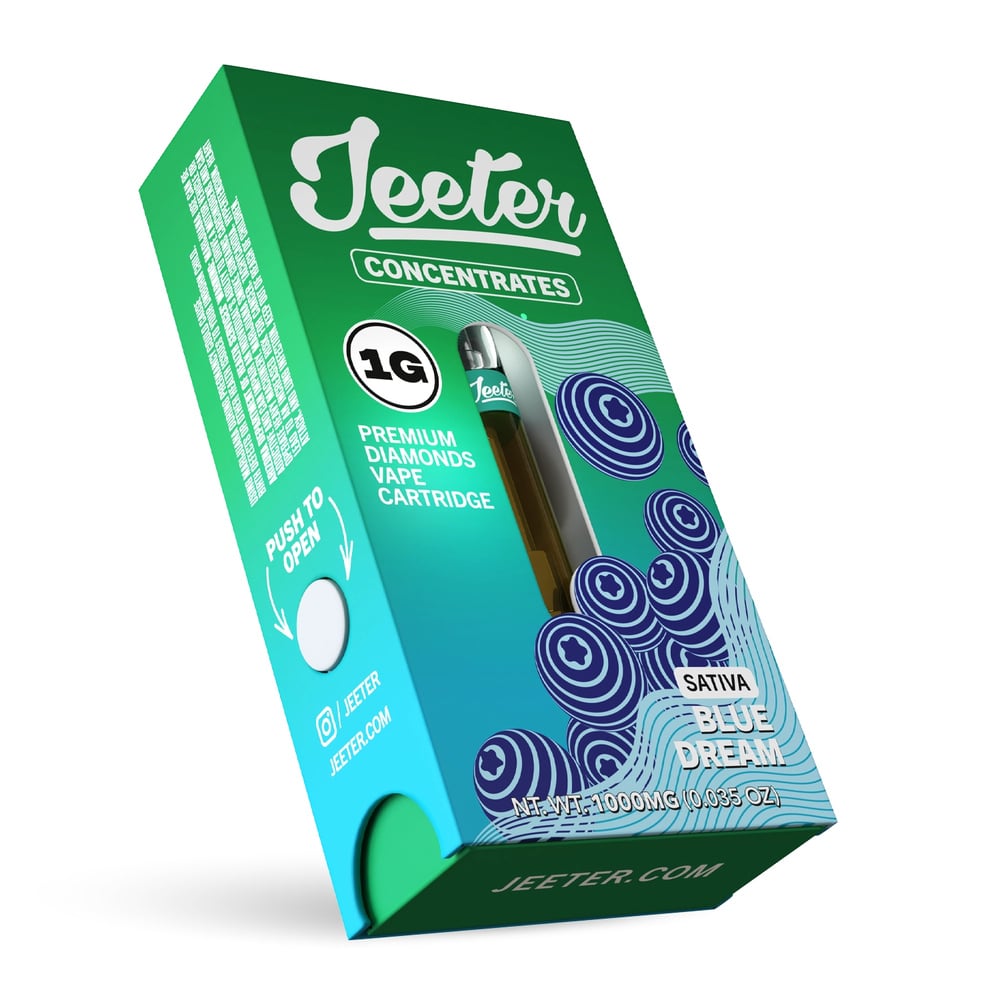 Jeeter  Blue Dream  Liquid Diamond 510 Cartridge  Sativa