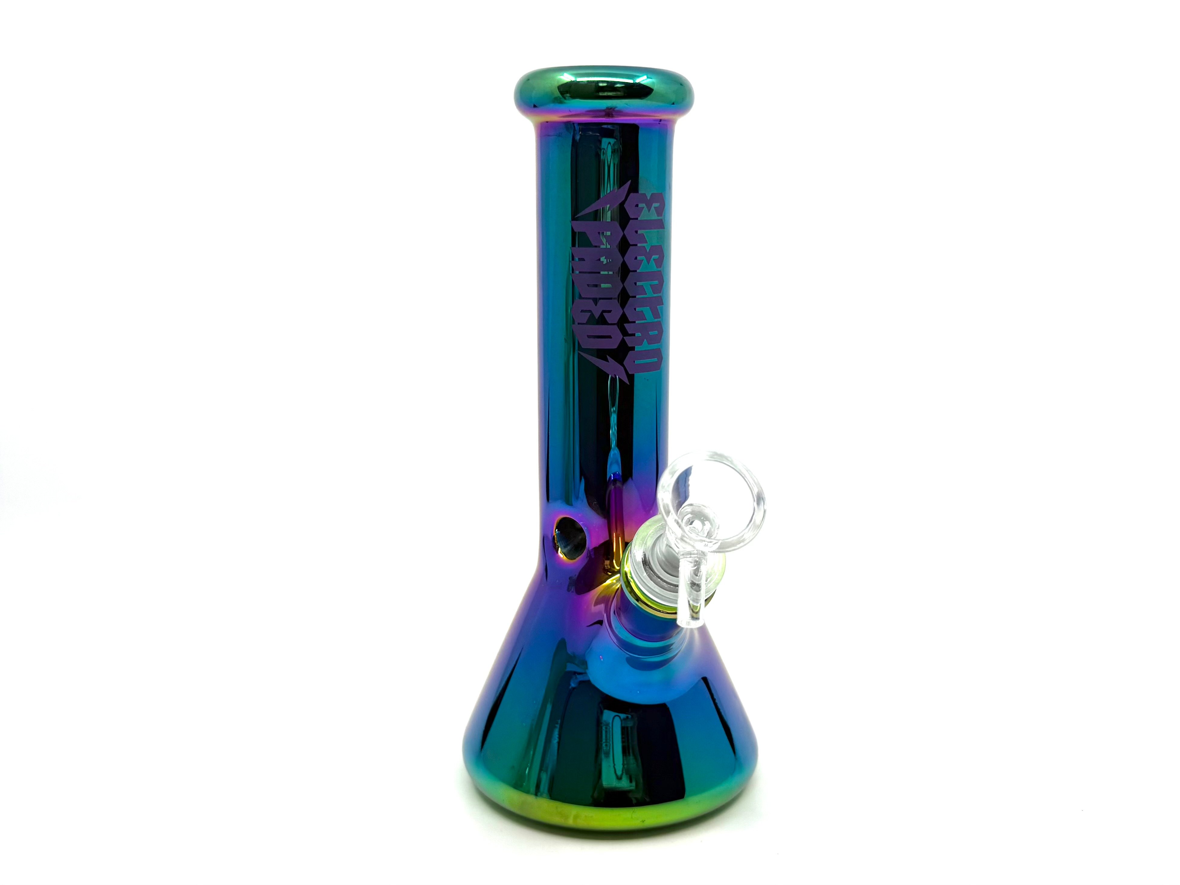 8" Iridescent Beaker Bong