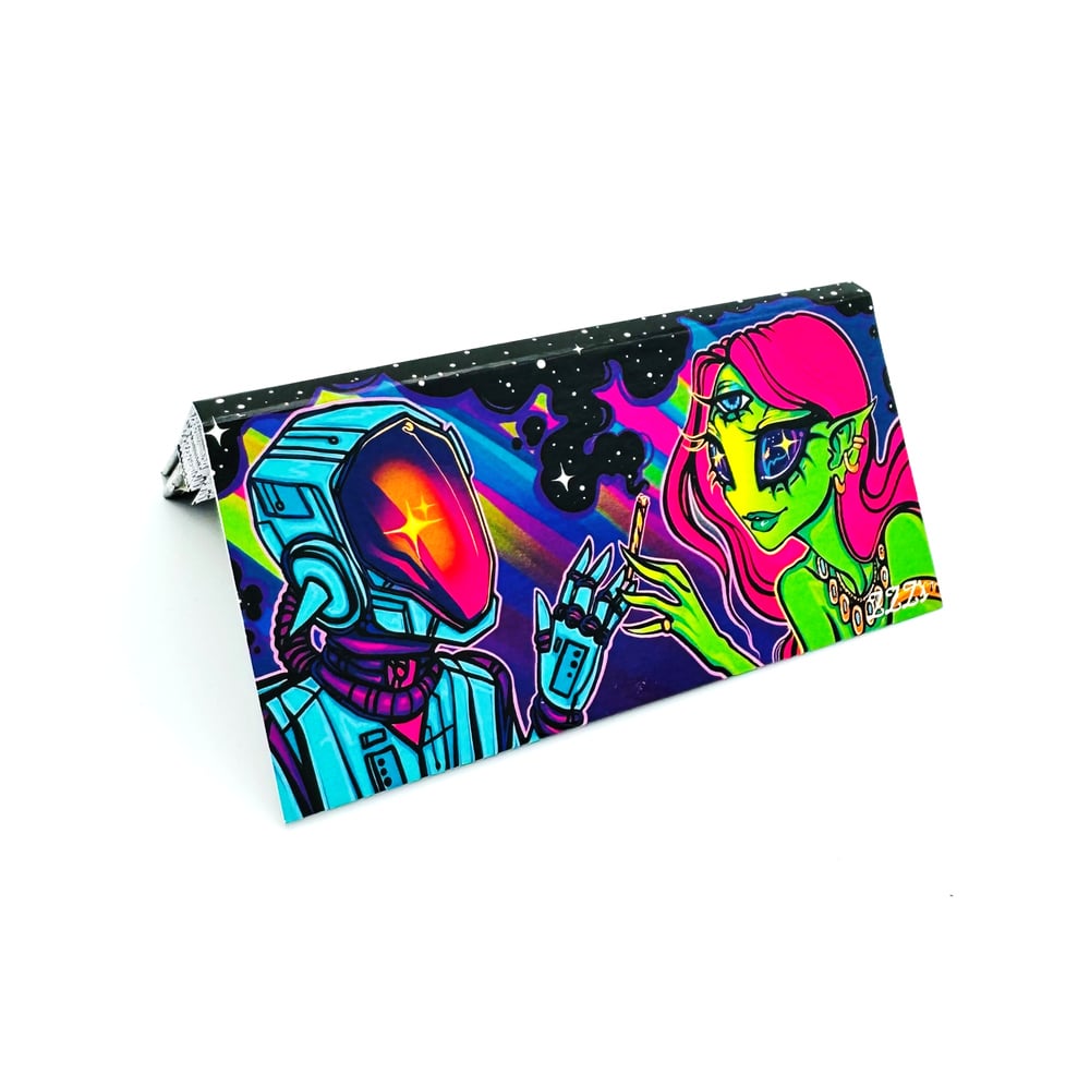 Space Lovers by SpookyGirlArt King Papers Tips