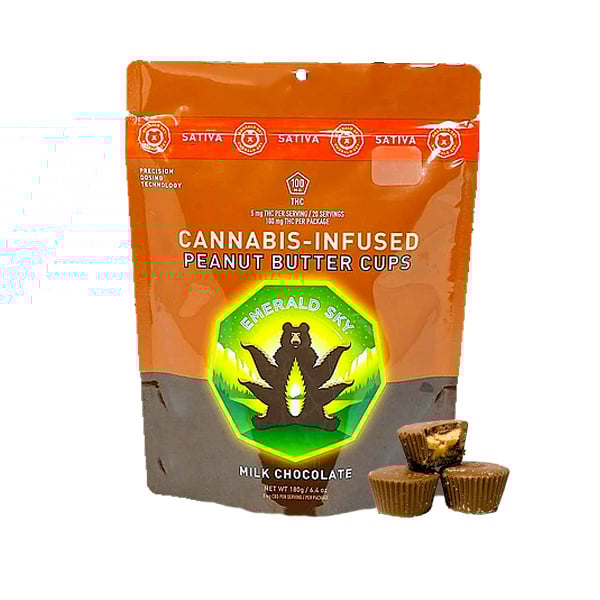 Peanut Butter Cups Milk Chocolate | 10pk/10mg - 100mg | Sativa