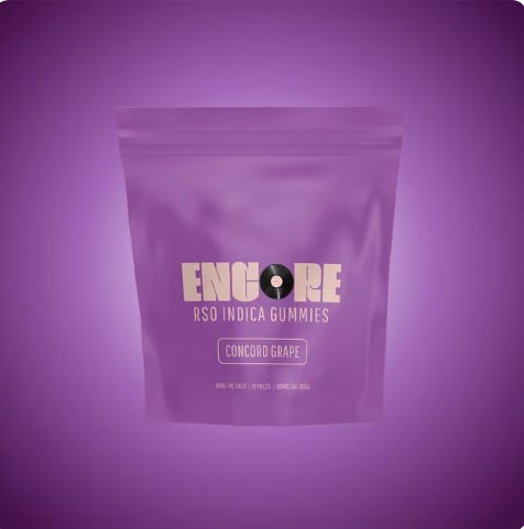 Concord Grape RSO Quad Dose - Indica [10pk] (400mg)