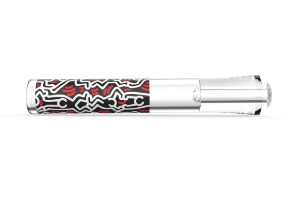 Glass Taster Black Red White