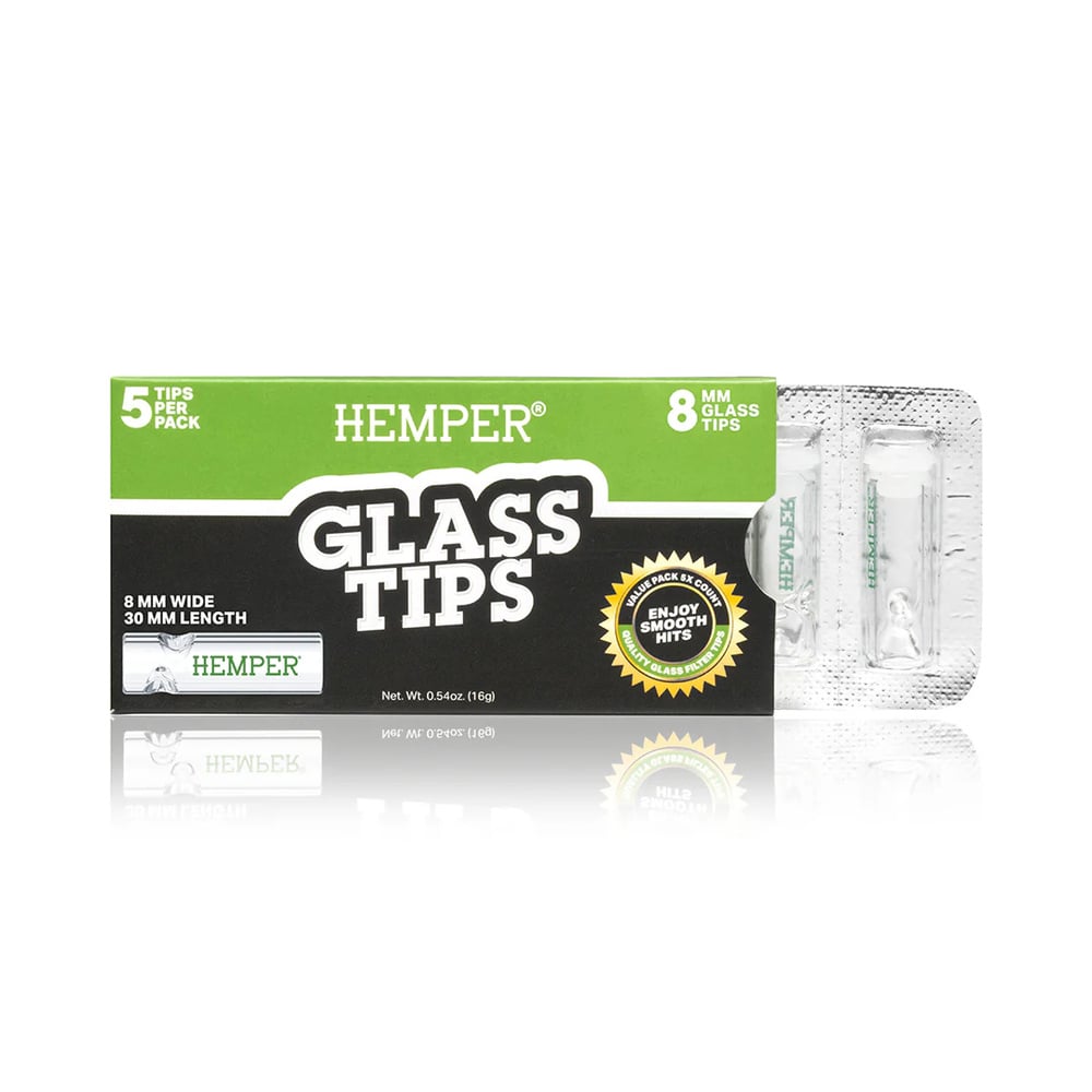 Glass Tips - 8mm [5pk]