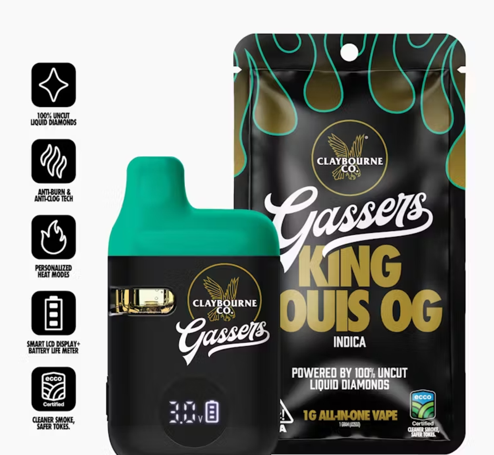 King Louis OG  (1g) - Gassers All-In-One Liquid Diamonds Vape