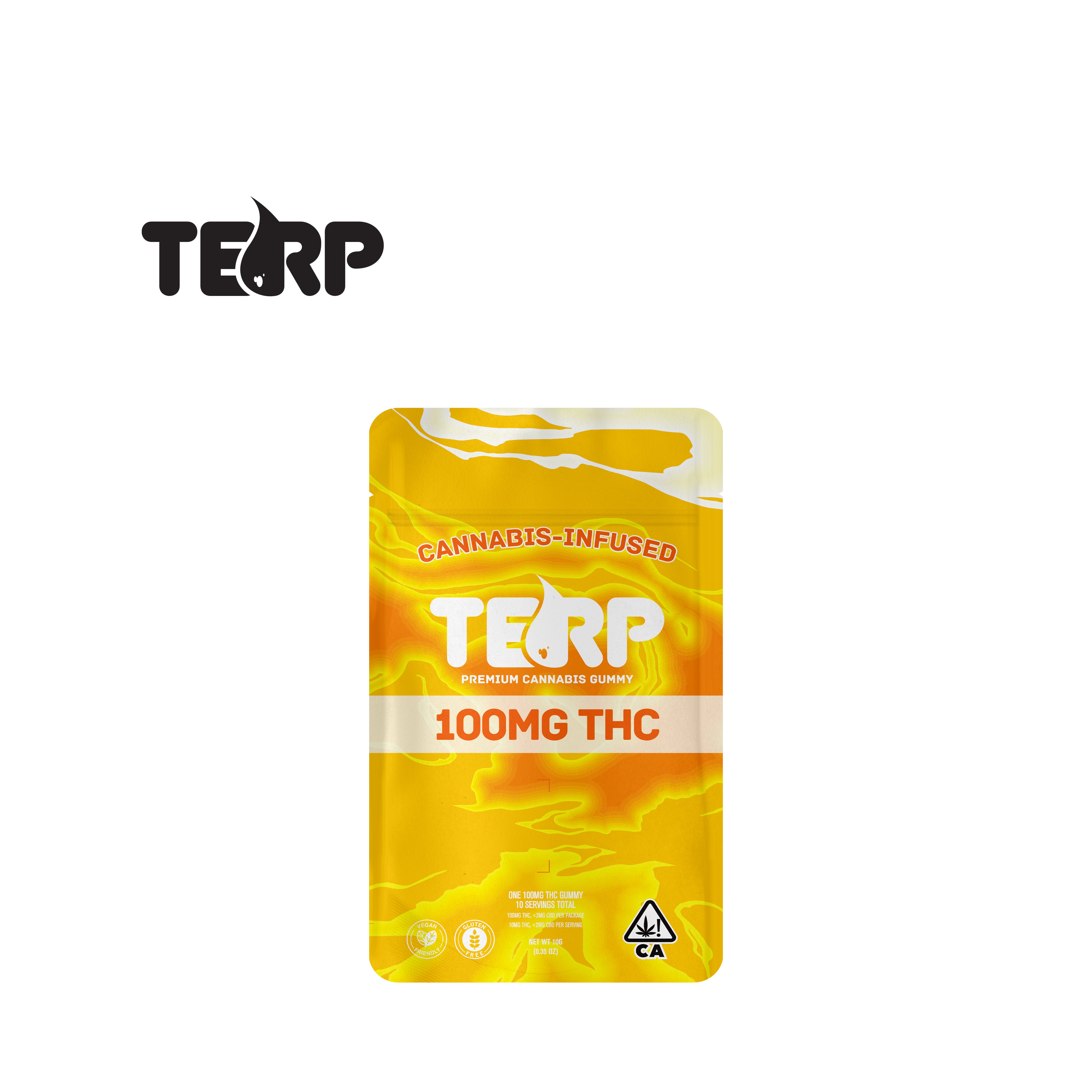 MANGO PINEAPPLE 100MG SINGLE GUMMY