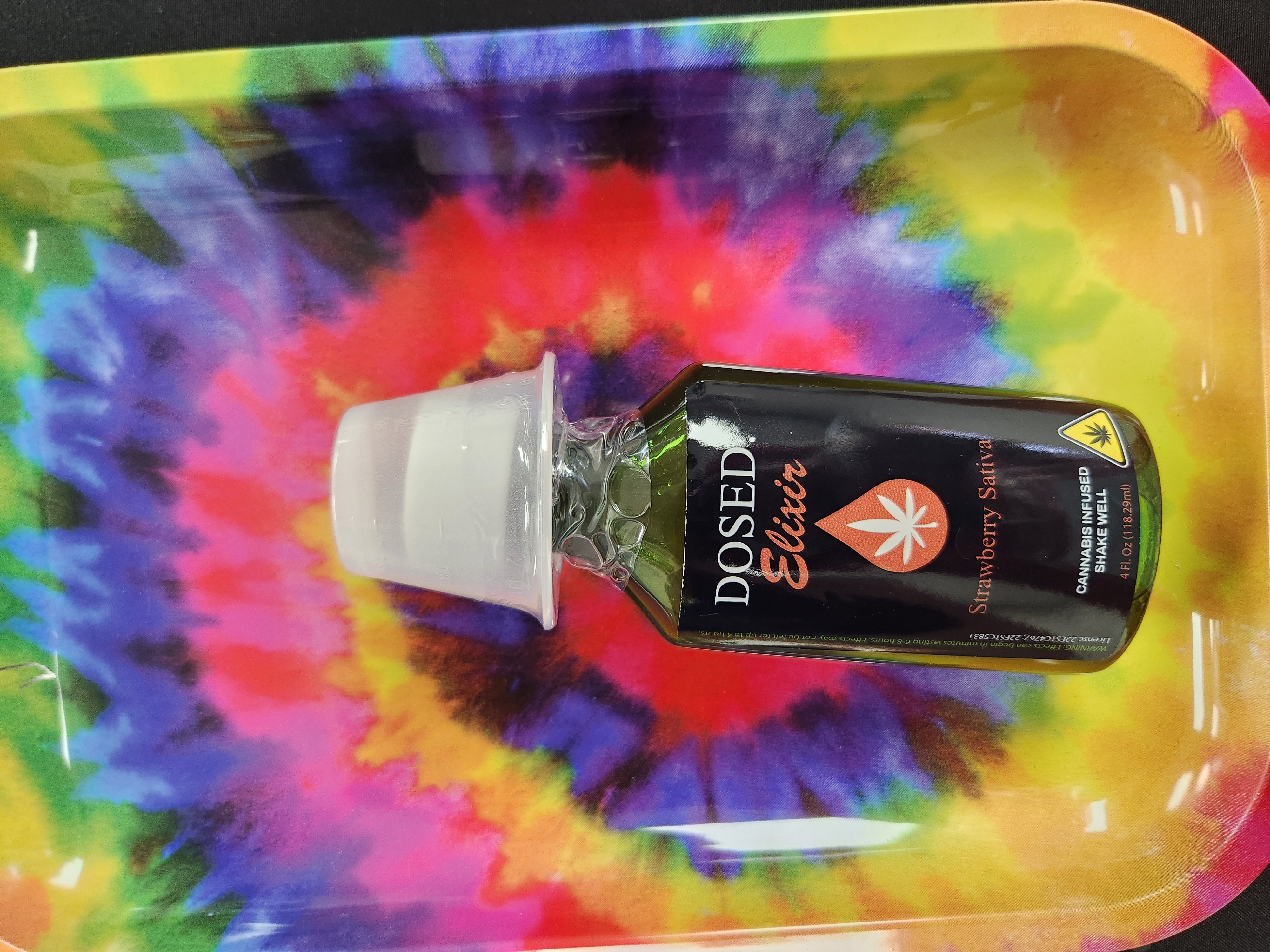 Dosed - Strawberry Elixir [4oz] - 165mg THC - Sativa