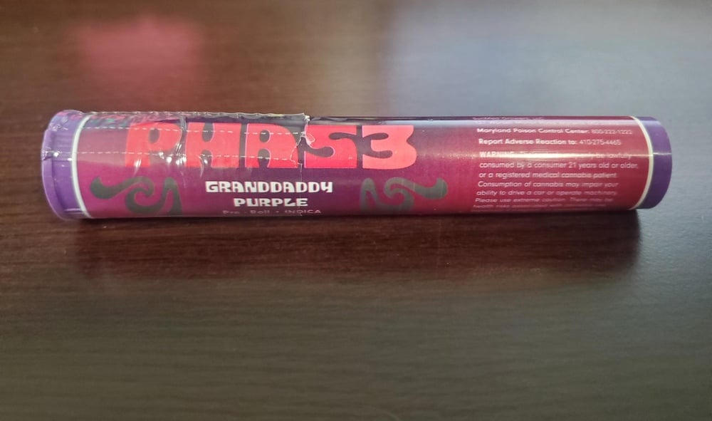 Shop Granddaddy Purple Pre-Roll 0.5g 2-Pack | Green Goods