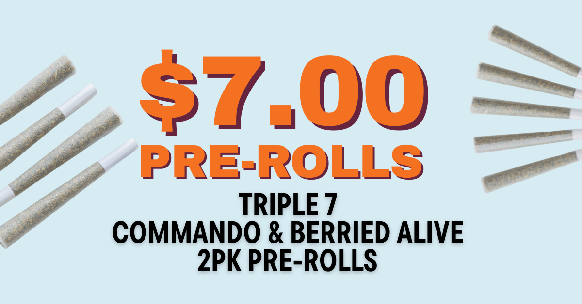 $7 Triple 7 Commando/Berried Alive 2pk special