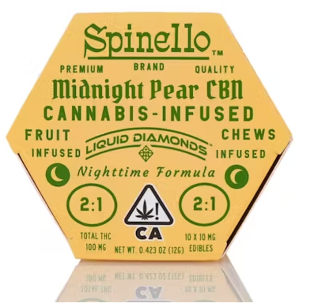 2:1 Midnight Pear [10pk] (100mg THC/50mg CBN)