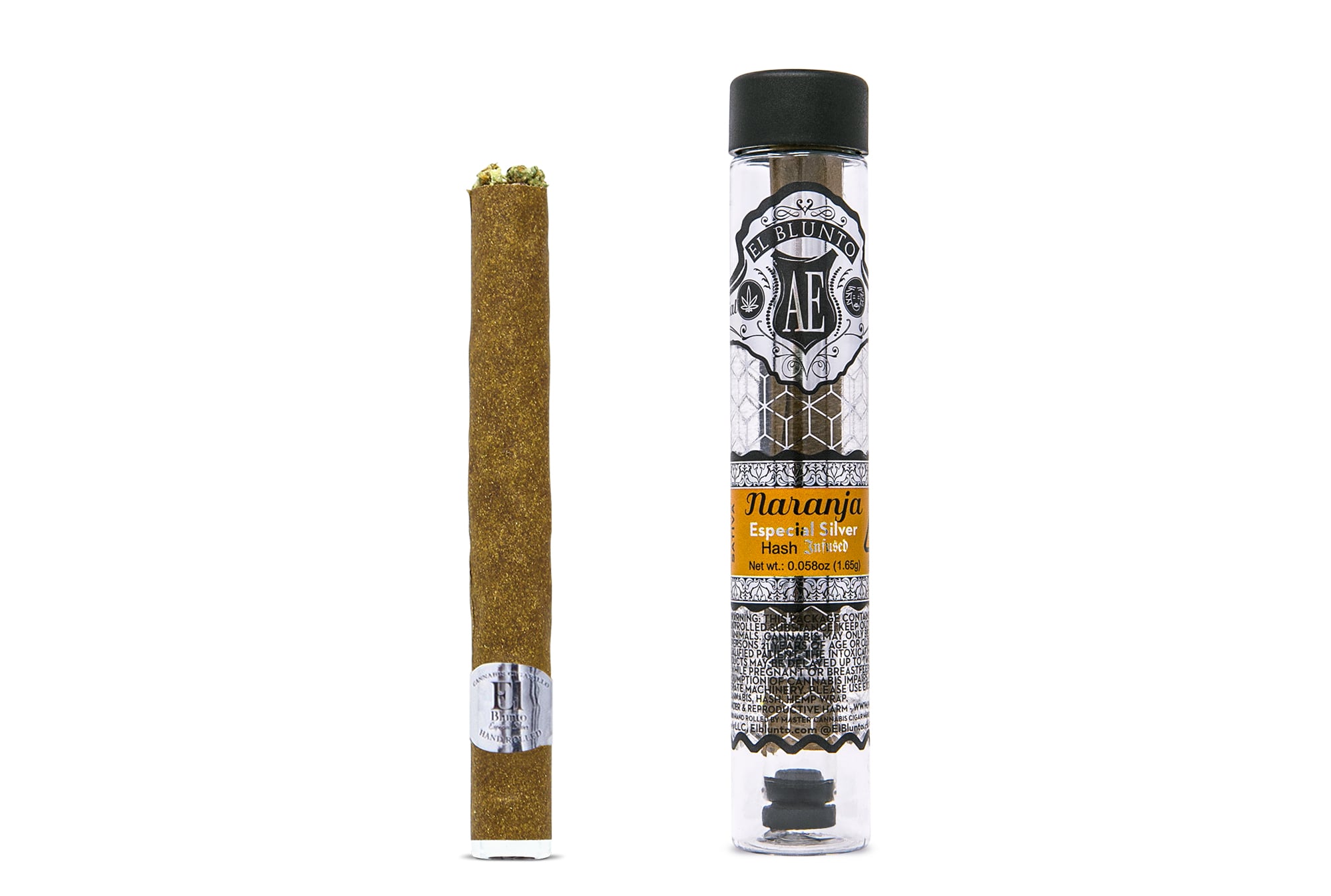 El Blunto Rose Gold - Hash Infused - Naranja [1.65g]