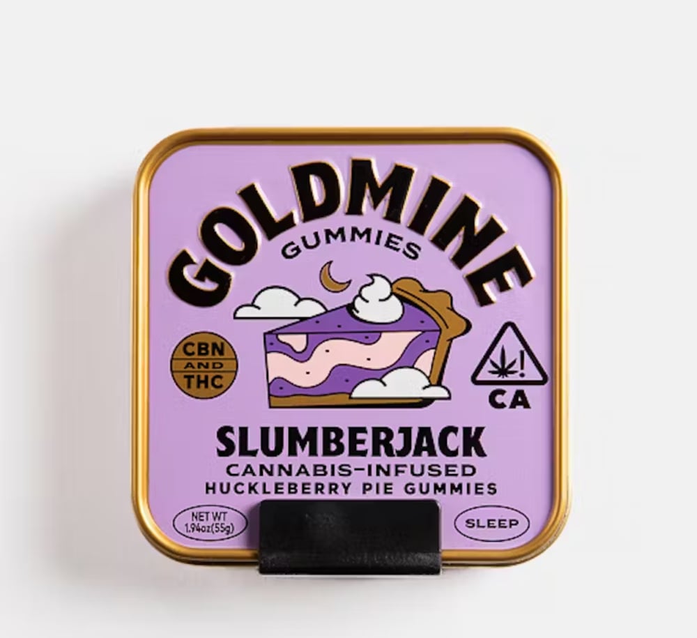 Slumberjack: Huckleberry Pie [10pk] (100mg THC/20mg CBN)
