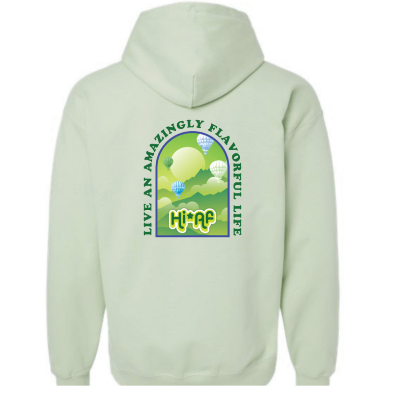 Live Hi*AF Pistachio Green Hoodie - Medium