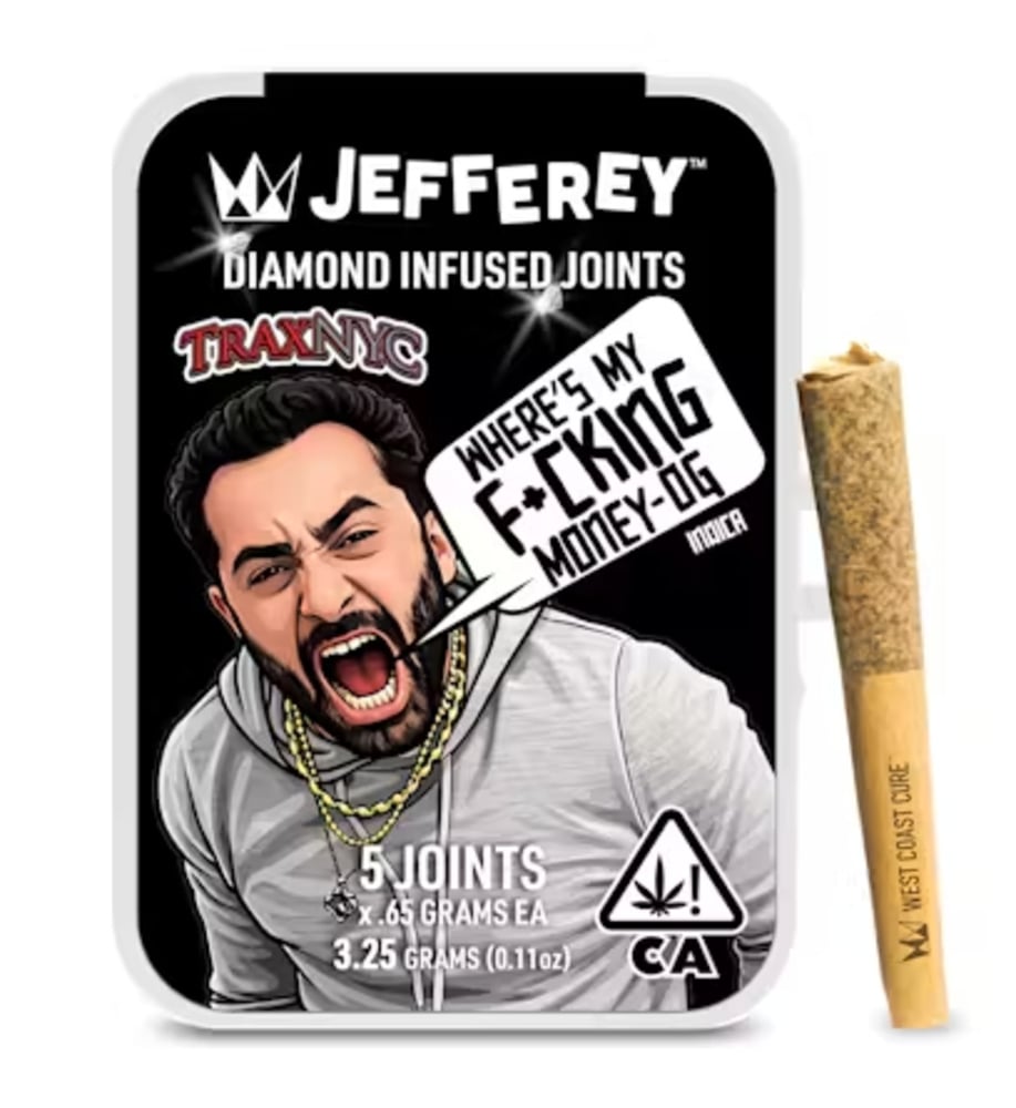 OG Kush - Jefferey Infused Joint .65g 5 Pack