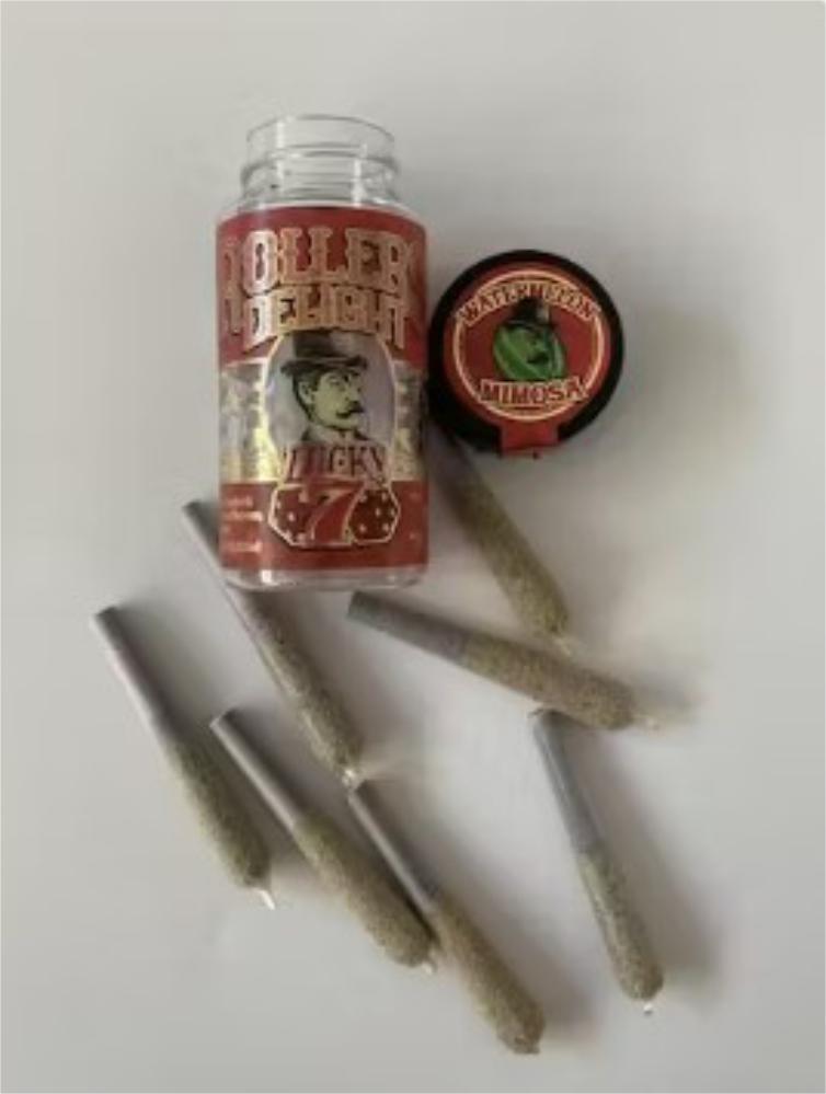 Lucky 7s - Watermelon Mimosa (Dusted) 7/pk 3.5g