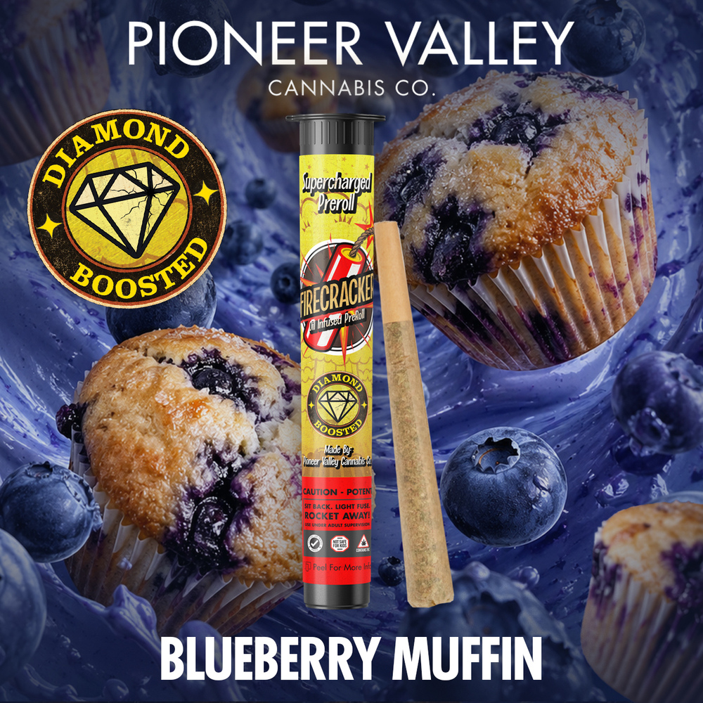 LIMITED SUPPLY PVX - Blueberry Muffin Firecracker Infused Pre-Roll (0.7g)