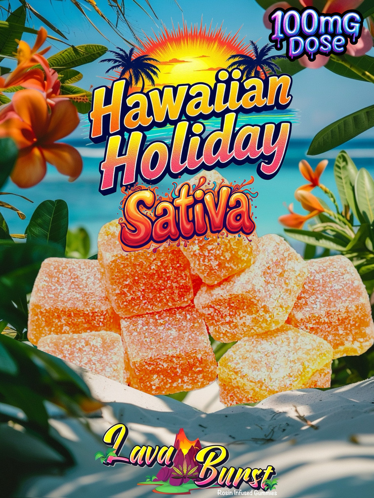 Equilibrium Rosin Gummies Hawaiian Holiday (S) 100mg 10pk