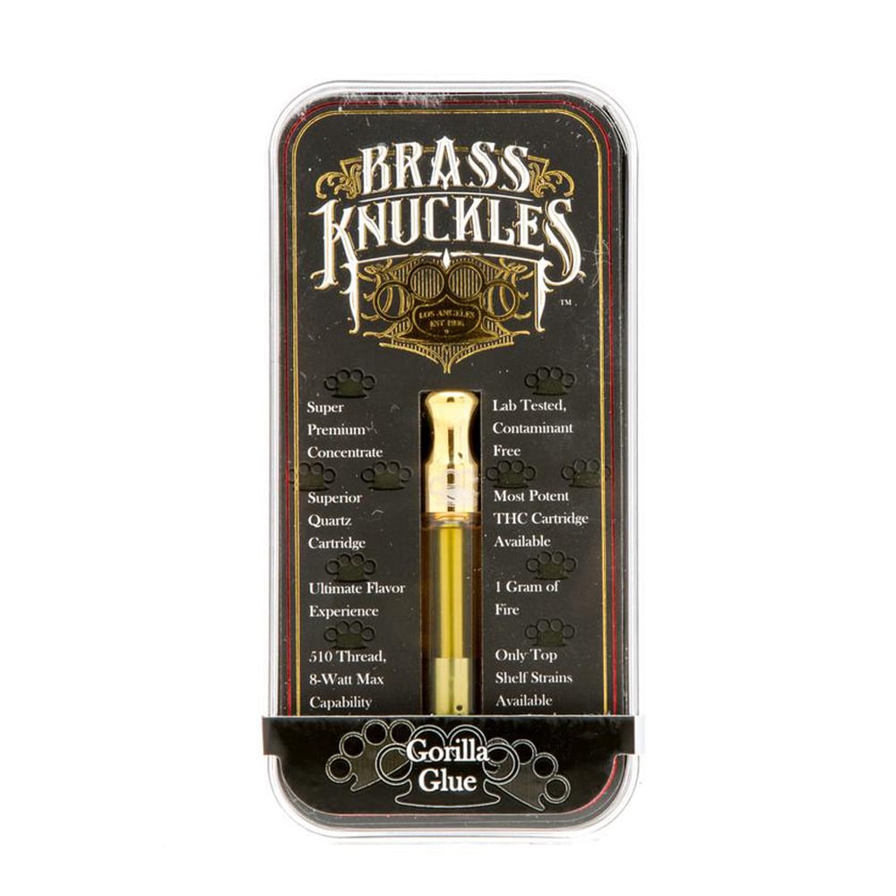 Gorilla Glue 4 [1g] Brass Knuckles CO2 Oil Cartridge Jane
