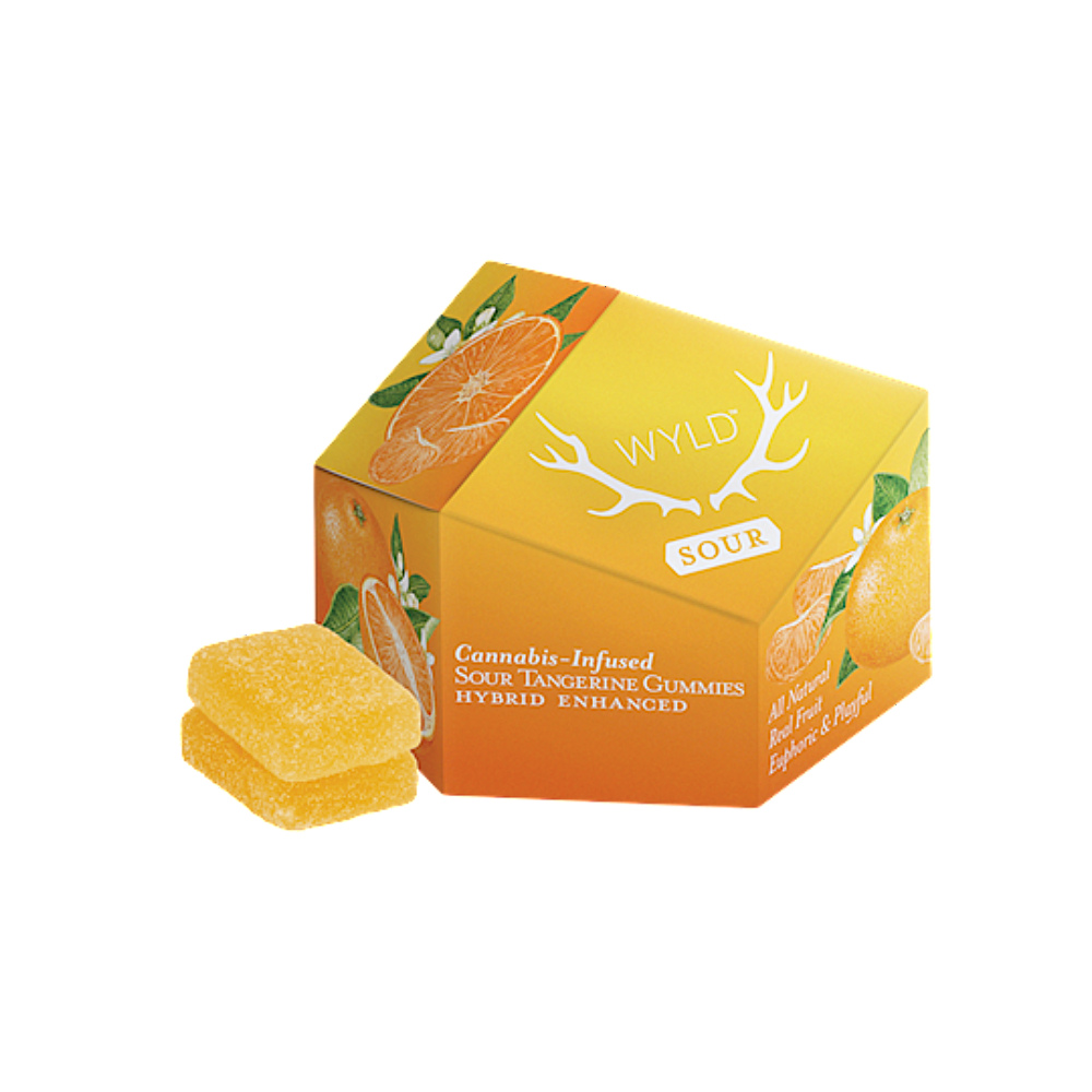 Sour Tangerine Hybrid Enhanced Gummies | 100mg