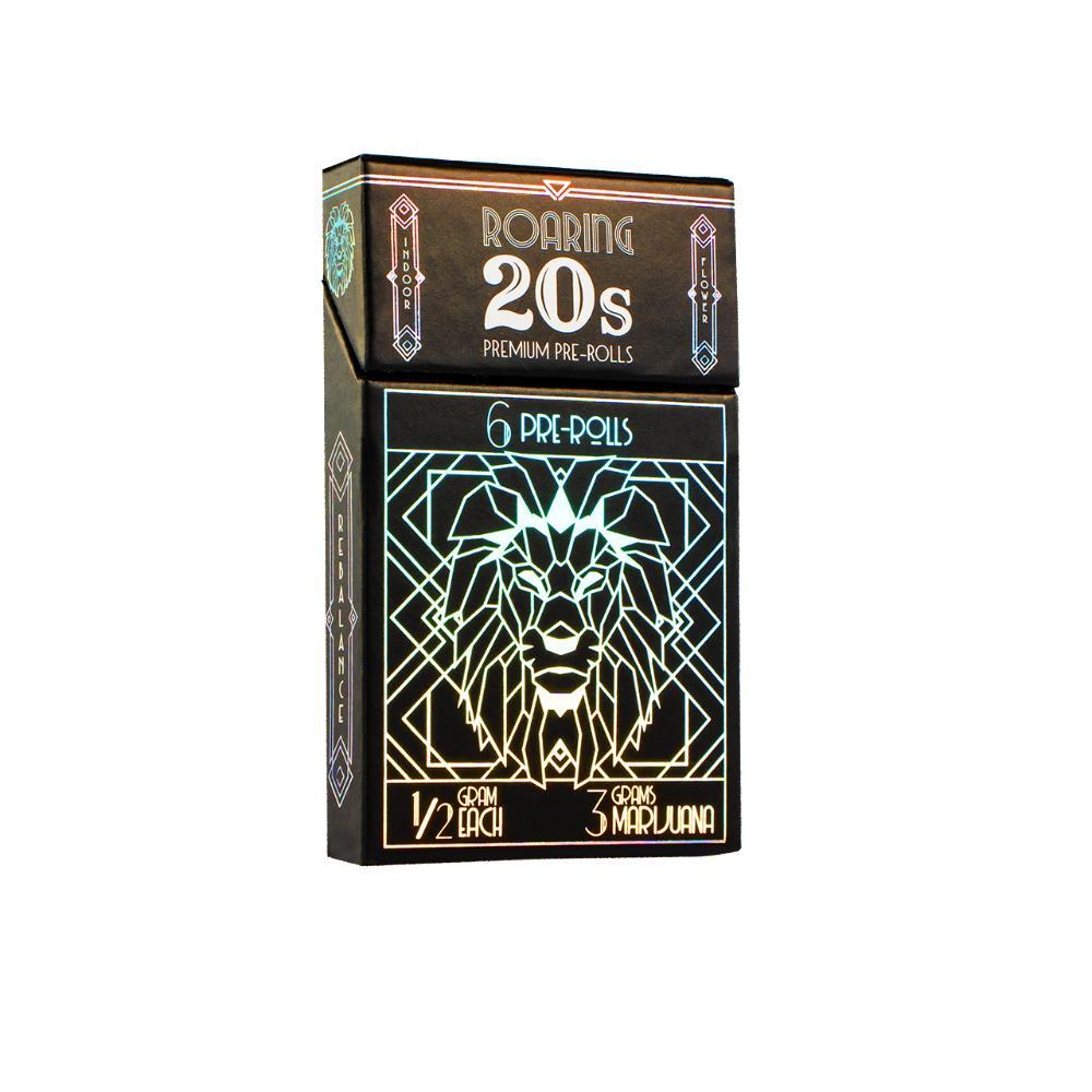Roaring 20s REBALANCE 6 Pack Prerolls 3g - Forest Fire
